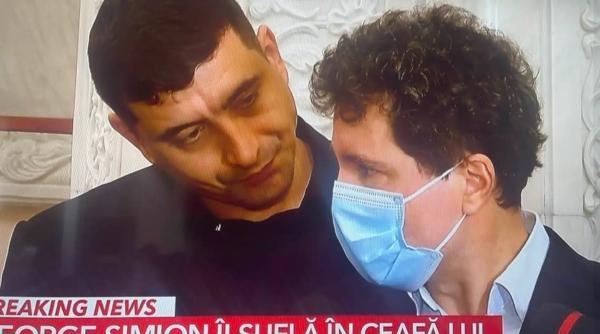 nicusor dan apostrofat de george simion e frig in case luati mana de pe mine