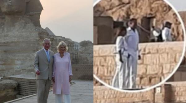 printul charles si camilla pe urmele lui klaus si carmen iohannis primele imagini de la piramide la vizita din egipt