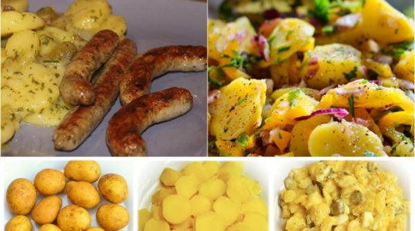 salata de cartofi cu carnati afumati este cea mai buna