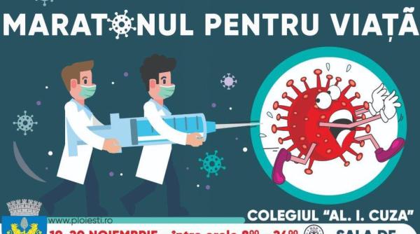 maraton de vaccinare in weekend la ploiesti
