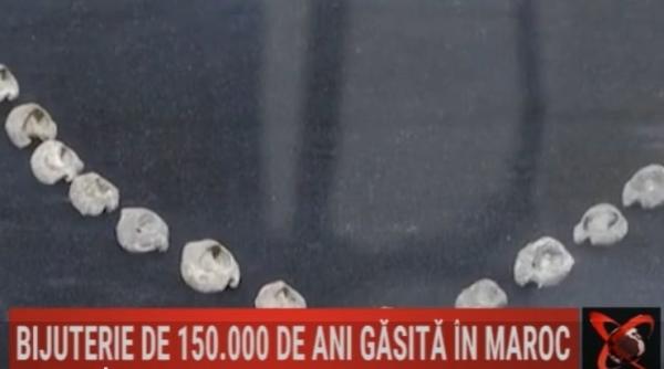 cea mai veche bijuterie din lume descoperita in maroc are aproape 150 000 de ani foto