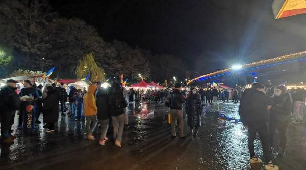 targul de craciun din parcul drumul taberei e trist foto