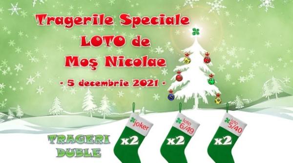 loto 6 49 joker si loto 5 40 trageri duble de mos nicolae rezultatele tragerilor de dumnica 5 decembrie 2021