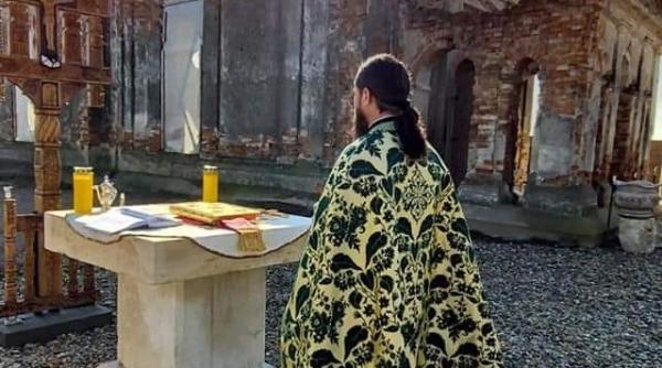 povestea unei biserici in ruina din teleorman calugarul justinian unii au zis ca locul este blestemat nici vorba de asa ceva foto