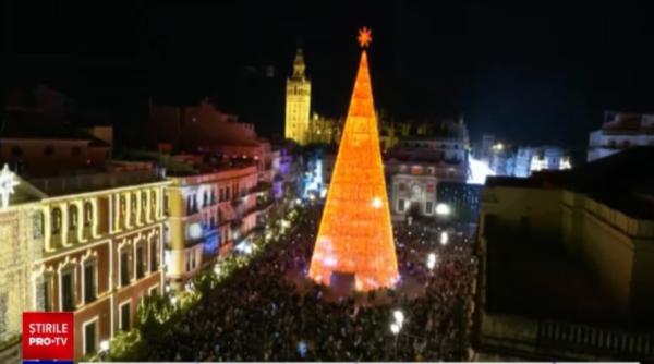 unde se afla cel mai inalt brad de craciun din europa