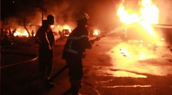 o cisterna cu petrol a explodat in haiti bilantul ranitilor se ridica la zeci de victime