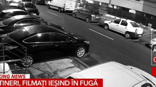 incendiu constanta ar fi fost vazuti niste tineri care se jucau cu petarde in parcare