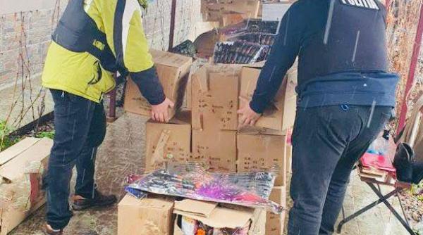 ipj ilfov 650 kg de artificii si petarde descoperite de politistii ilfoveni in urma a 3 perchezitii