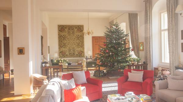 familia regala pregatiri de craciun la castelul savarsin