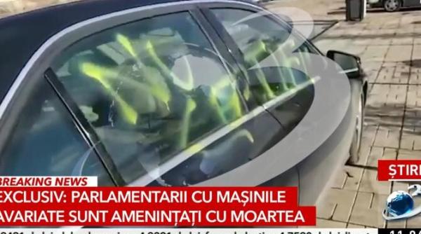 protest certificat verde parlamentarii ale caror masini au fost vandalizate amenintati cu moartea