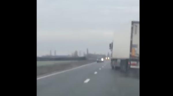 conducea haotic si era sa produca o tragedie sofer de camion din belarus prins baut pe o sosea din bihor video