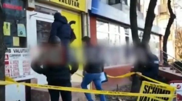 jaf la o casa de schimb valutar din sibiu hotul avea si un pistol