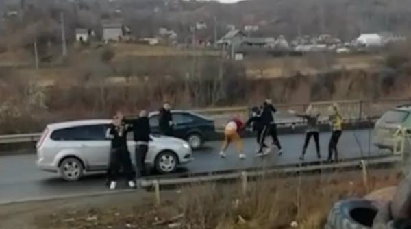 o noua bataie pe dn1 dupa ce un sofer a depasit coloana de masini