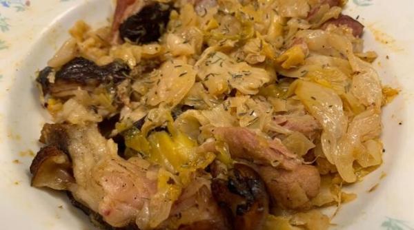 ciolan afumat cu varza speciala a la cezar osiceanu reteta simpla si gustoasa