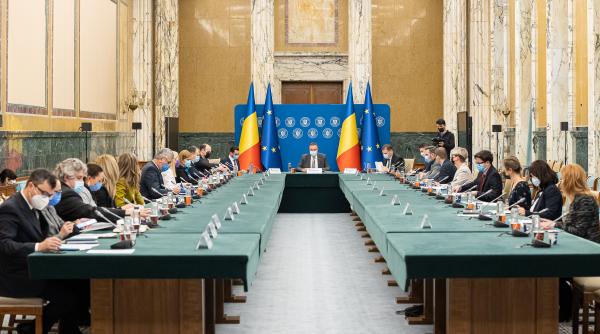 sedinta la guvern privind fondurile europene ciuca nu voi accepta sa nu absorbim acesti bani