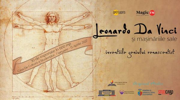 expozitia leonardo da vinci inventiile unui geniu vine din nou la cluj