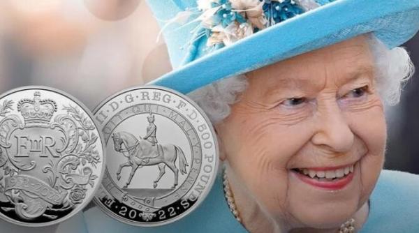 moneda care marcheaza 70 de ani de domnie ai reginei elisabeta lansata e primul monarh britanic care a ajuns la un jubileu de platina