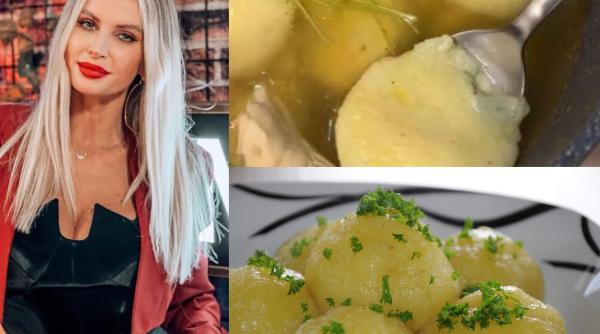 supa cu galuste reteta care face furori pe internet andreea banica secretul nestiut pentru galuste pufoase