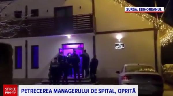 un manager de spital a organizat o petrecere in plin val 5 al pandemiei politistii au spart cheful