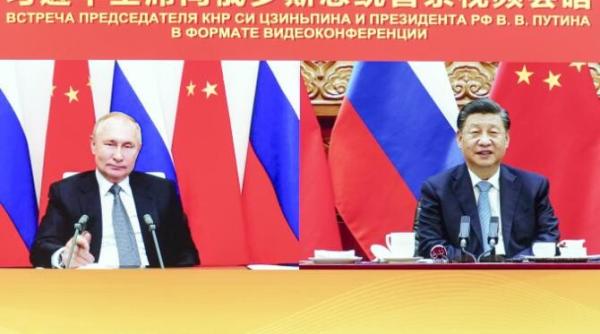 vladimir putin se va intalni cu xi jinping ne pregatim pentru un summit ruso chinez oficial