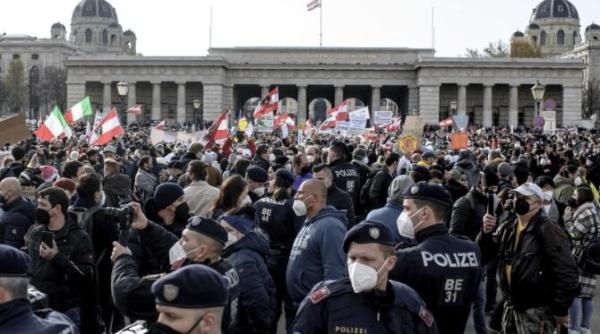 austria introduce obligativitatea vaccinarii anti covid pentru adulti de la inceputul lui februarie sustine cancelarul karl nehammer