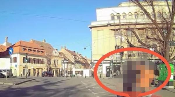un barbat din sibiu batut crunt de un politist pentru ca nu avea masca de protectie video