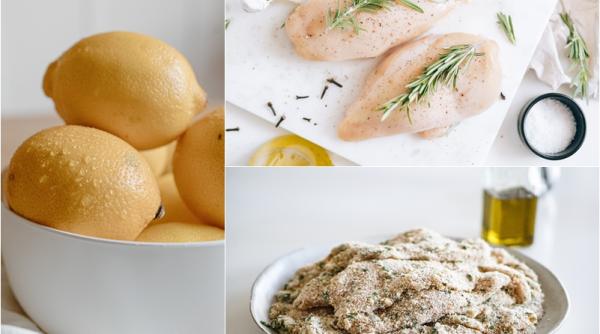 scaloppine al limone reteta delicioasa a zilei