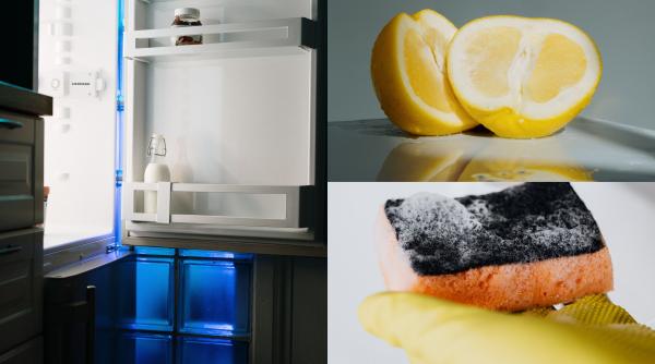 de ce sa pui in frigider un burete imbibat cu zeama de lamaie efect uimitor