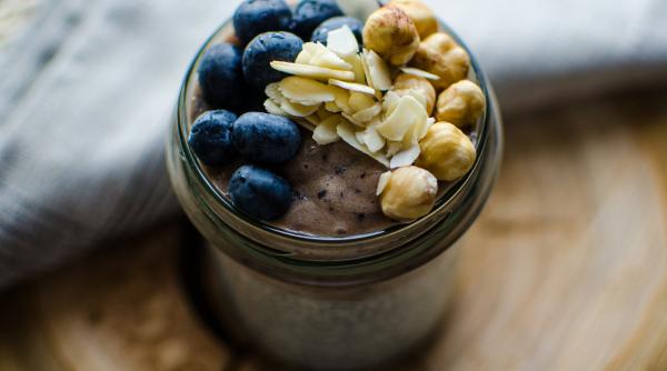 budinca de chia mic dejun vegan si rapid