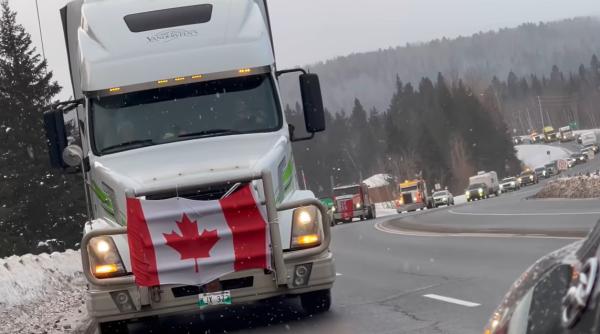 protestatarii contra vaccinarii obligatorii din canada au blocat ottawa primarul watson situatia a scapat de sub control video