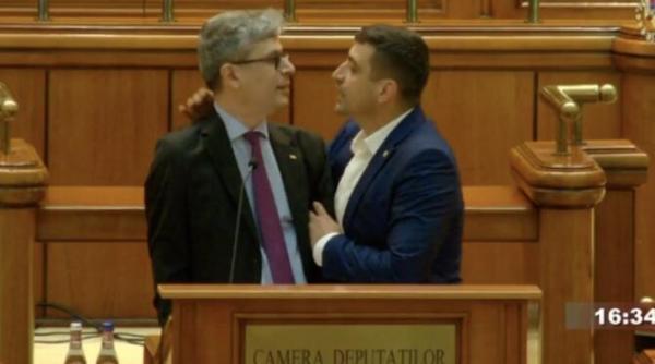 scandal virgil popescu pnl george simion aur scene incredibile in parlamnent sedinta intrerupta liderii chemati in fata legislativului