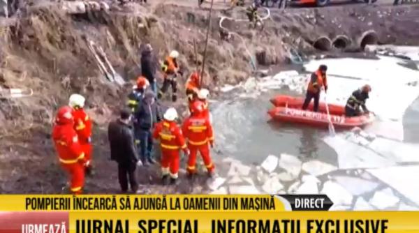 accident terifiant in suceava un autoturism a plonjat intr un lac inghetat