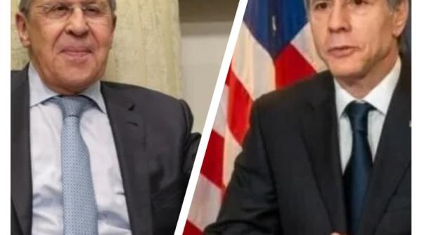 ce au vorbit lavrov si blinken la telefon despre situatia din ucraina