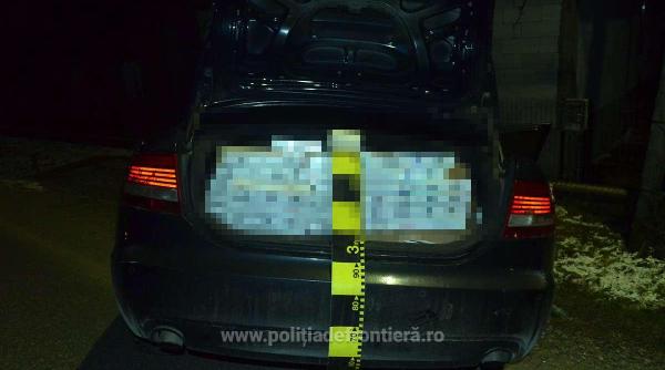tigari de contrabanda de peste 144 000 lei au fost confiscate dupa o urmarire in trafic