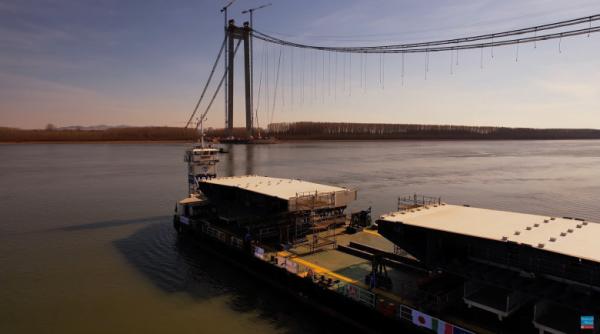 golden gate ul de braila prinde contur care este stadiul lucrarilor la podul suspendat peste dunare