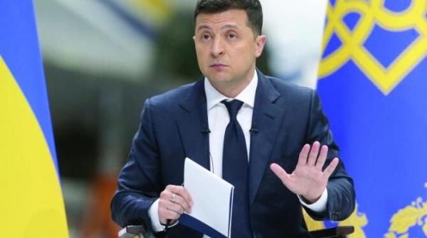 zelenski anunta ca a decretat legea martiala in ucraina