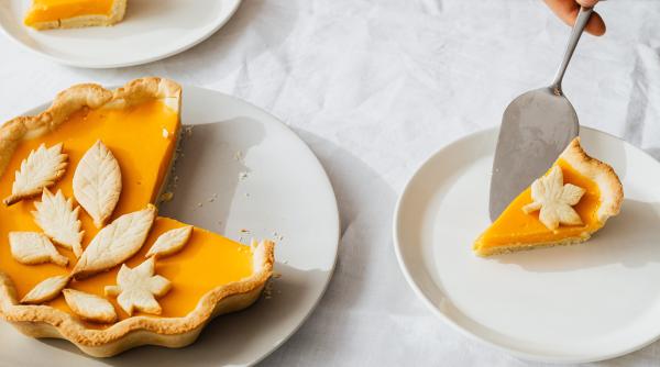 reteta delicioasa flan cu portocale in crusta din foi de placinta