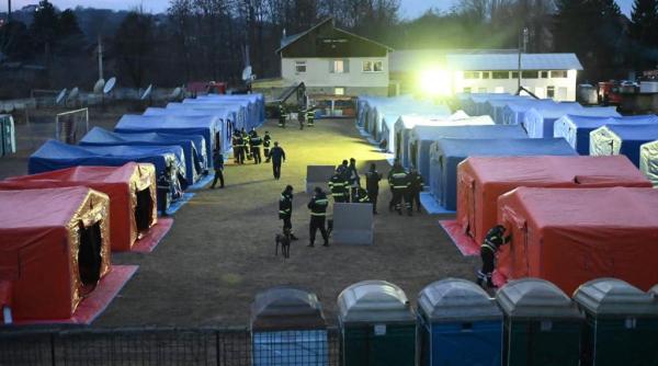 romania se mobilizeaza tabara mobila de la vama siret din judetul suceava e complet operationalizata