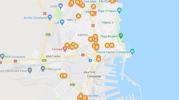 64 de adaposturi antiaeriene in constanta unde sunt amplasate fiecare persoana are alocat 1 mp