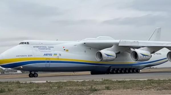 antonov an 225 cel mai mare avion din lume a fost distrus in ucraina de catre rusi