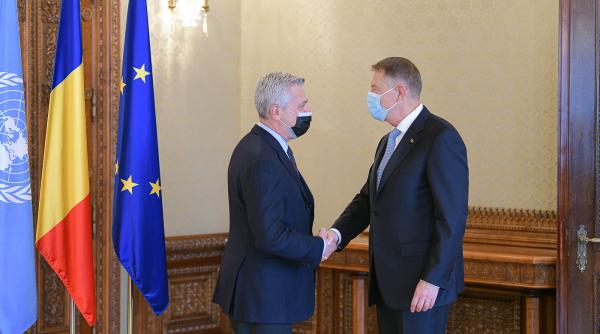 klaus iohannis la intalnirea cu inaltul comisar al natiunilor unite pentru refugiati filippo grandi