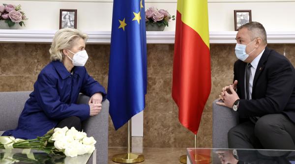 premierul nicolae ciuca intalnire cu ursula von der leyen au discutat despre refugiatii ucraineni