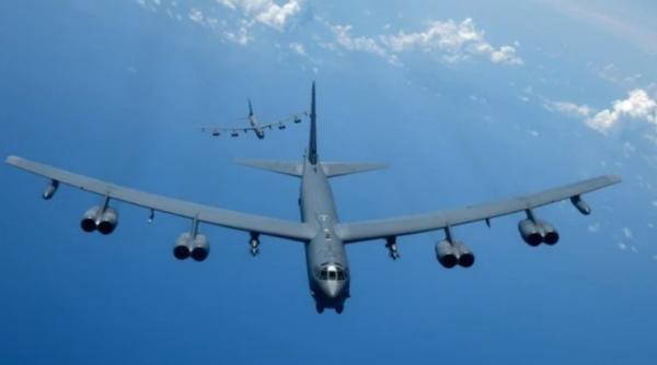 statele unite au efectuat exercitii cu bombardiere strategice in spatiul aerian al romaniei