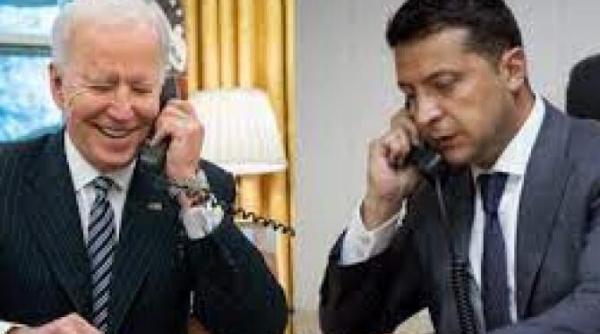 zelenski a vorbit cu biden dupa discutia cu premierul israelului