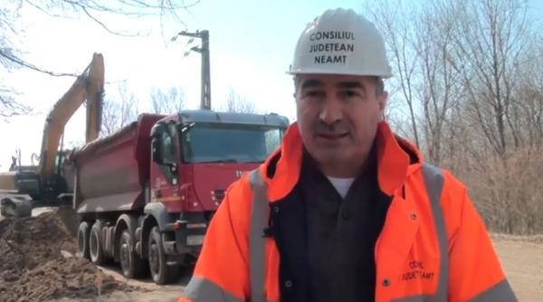 la neamt axa rutiera strategica se incadreaza in graficul de executie precizeaza ionel arsene presedintele cj