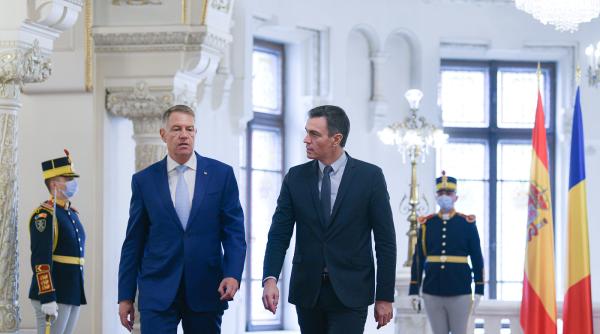 klaus iohannis intalnire cu pedro s nchez la bucuresti razboiul din ucraina inseamna in primul rand o profunda criza umanitara