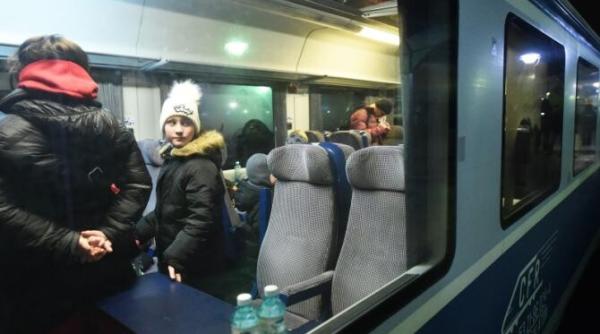 marea majoritate a refugiatilor ucraineni sunt doar in tranzit o noapte prin judet