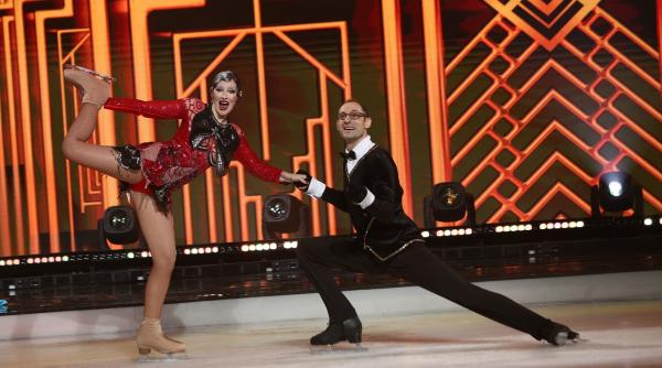 iulia albu eliminata de la dancing on ice multumesc pentru toate lectiile