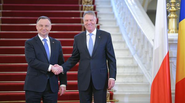 presedintele iohannis intalnire cu presedintele polon andrzej duda inainte de summitul nato video