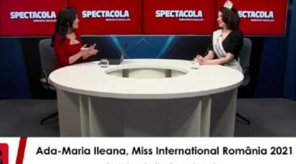 ada maria ileana de la catedra la miss international romania 2021 interviurile spectacola si dc news